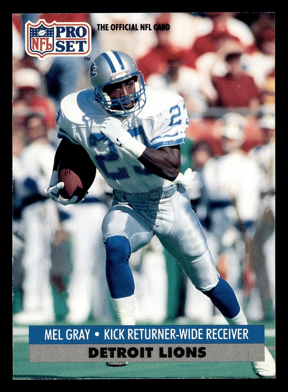 1991 Pro Set #500 Mel Gray Card